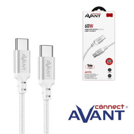 AVANT CONNECT Cable USB-A a USB-C 1m PD 60W Trenzado