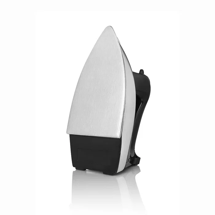 Haeger DI-120.001B Plancha de Vapor, Seco, Suela de Aluminio 1200 W, Negro/Acero, Cable 2.2 m, 220-240 V