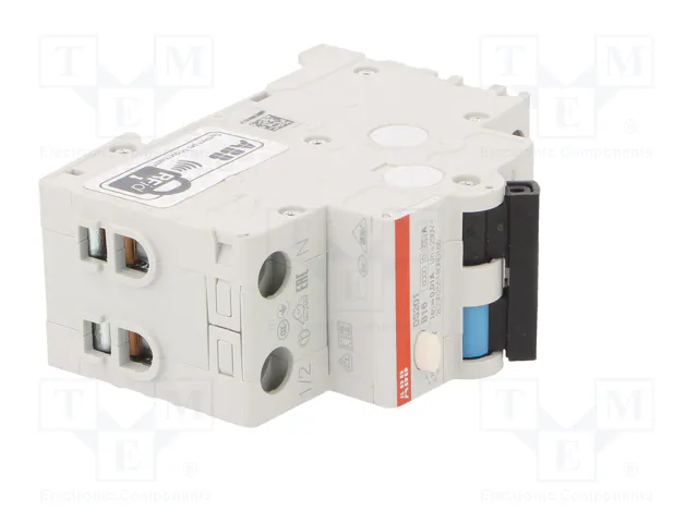 ABB DS201A-B16/0.01 RCBO 16A 10mA 230VAC ABB DS201A-B16/0.01 RCBO 16A 10mA 230VAC