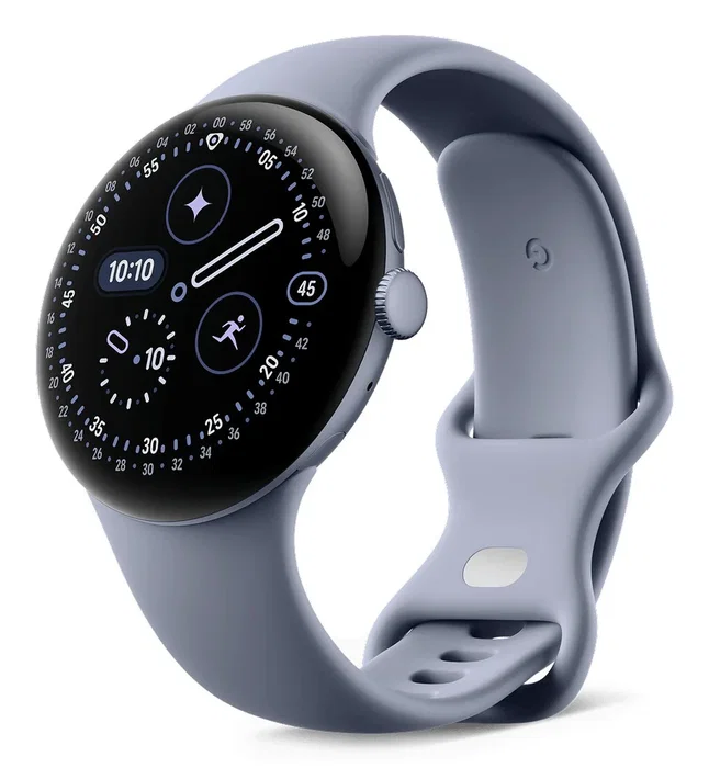 Google Pixel Watch 4 Reloj Inteligente 45 mm Azul Aluminio con Banda Activa Fluoroelastómero AMOLED Pantalla Táctil 32 GB Wifi GPS Resistente al Agua IP68