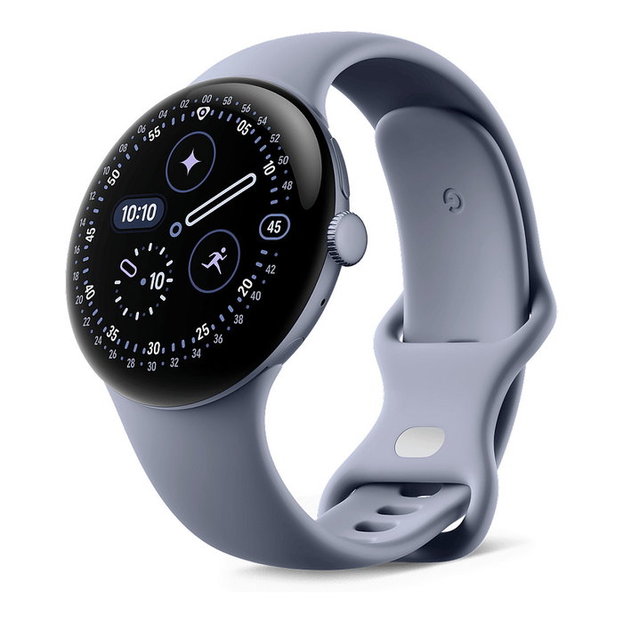 Google Pixel Watch 4 45 mm Satin Moonstone Aluminio Reloj Inteligente con Banda Activa Fluoroelastómero Recubrimiento Google Pixel Watch 4 45 mm Satin Moonstone Aluminio Reloj Inteligente con Banda Activa Fluoroelastómero Recubrimiento