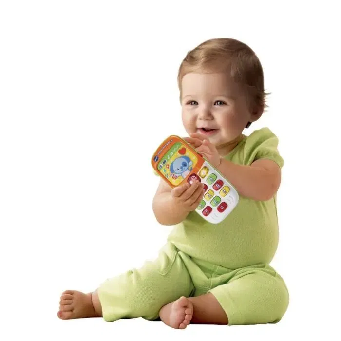 Vtech Baby Smartphone Bilingüe para Bebés, Juguete Interactivo con Luces y Sonidos en Francés e Inglés, Desde 6 Meses Vtech Baby Smartphone Bilingüe para Bebés, Juguete Interactivo con Luces y Sonidos en Francés e Inglés, Desde 6 Meses