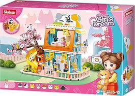 SLUBAN Girls Dream Casa de Gatitos 521 Pzs
