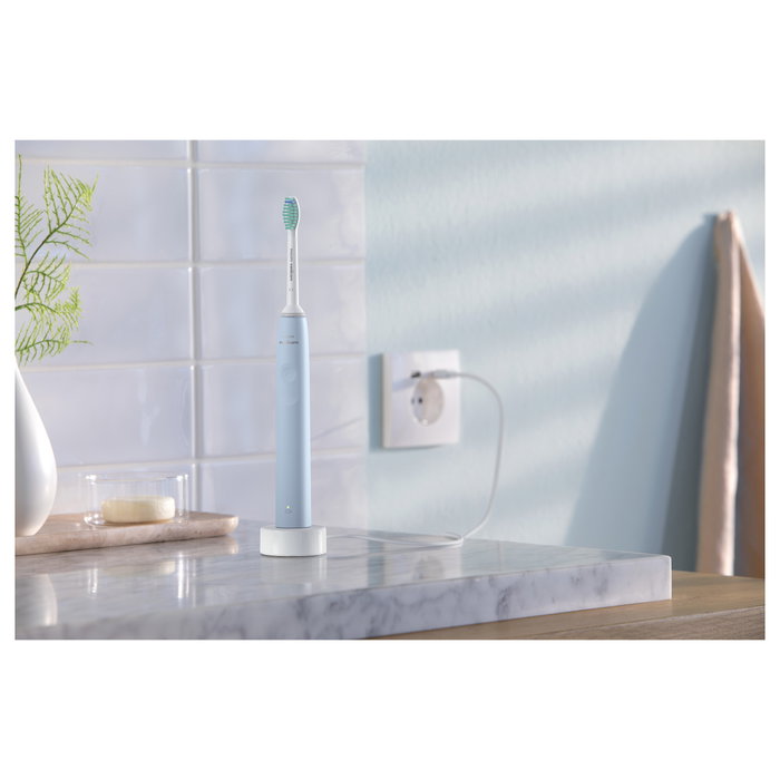Philips Sonicare 2100 Series HX3651/12 Cepillo Dental Eléctrico Sónico, Sónico, Temporizador, 2 min, Azul, Blanco Philips Sonicare 2100 Series HX3651/12 Cepillo Dental Eléctrico Sónico, Sónico, Temporizador, 2 min, Azul, Blanco