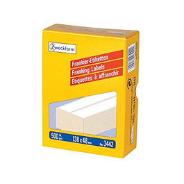 AVERY Zweckform Etiquetas de Franqueo 138,0 x 48,0 mm
