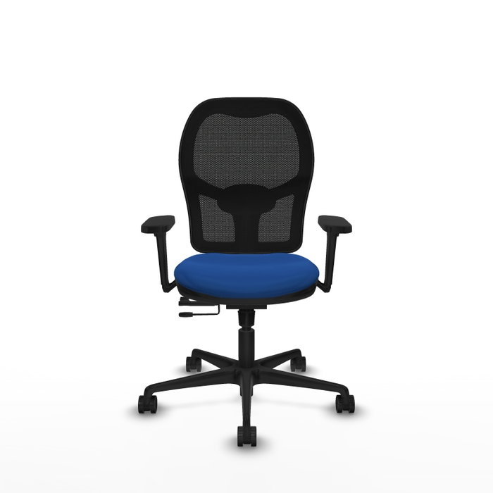 PIQUERAS Y CRESPO Silla de Oficina Jorquera con Mecanismo Sincro/Traslack, Azul y Negro PIQUERAS Y CRESPO Silla de Oficina Jorquera con Mecanismo Sincro/Traslack, Azul y Negro