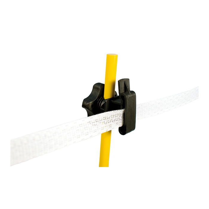 Pastormatic Pack 25 Aisladores DFV-20 para Cintas hasta 40cm en Postes Varilla Ø12mm