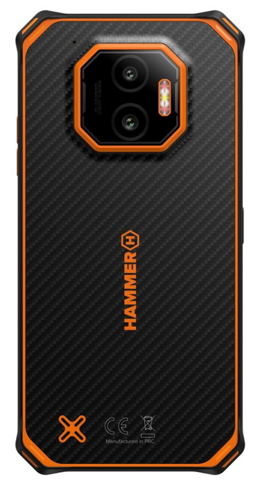 Hammer Energy X2 5G 6/128 GB Negro, Naranja Hammer Energy X2 5G 6/128 GB Negro, Naranja