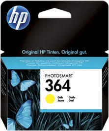 HP Cartucho de Tinta 364 Amarillo CB320EE