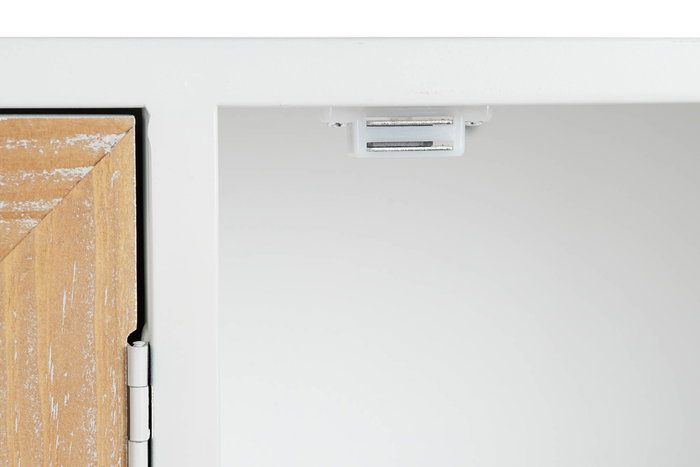 DKD Home Decor Consola Arabe Blanco 120 x 35 x 90 cm