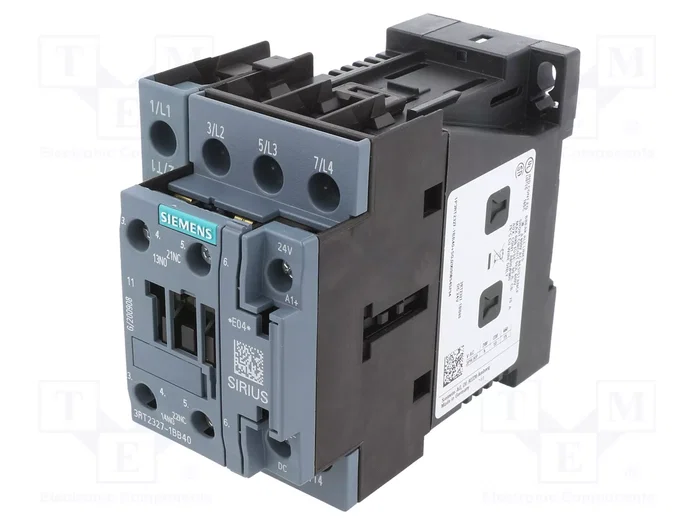 SIEMENS 3RT2327-1BB40 Contactor 4-polar 24VDC SIEMENS 3RT2327-1BB40 Contactor 4-polar 24VDC
