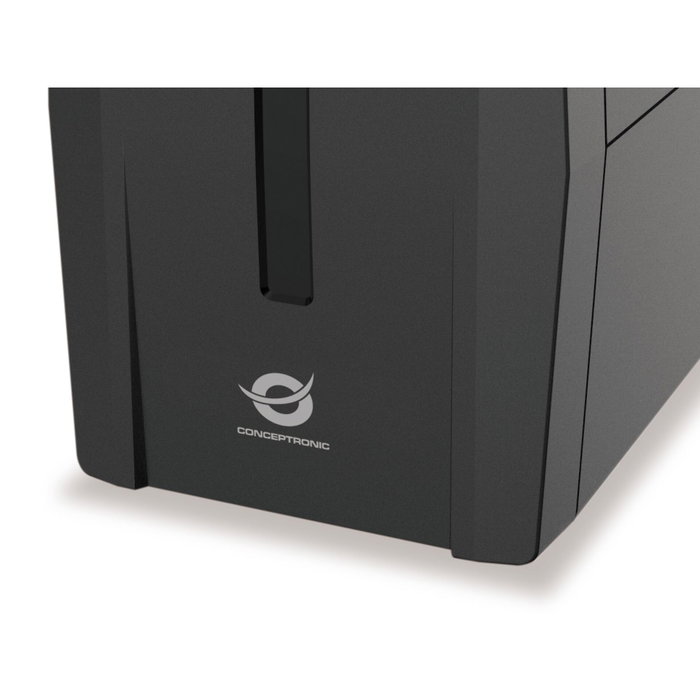 Conceptronic ZEUS07E 1000VA/600W UPS con 4 salidas IEC C13 y protección LAN/USB