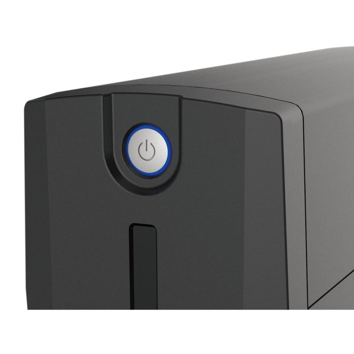 Conceptronic ZEUS07E 1000VA/600W UPS con 4 salidas IEC C13 y protección LAN/USB