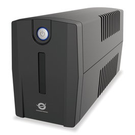 Conceptronic ZEUS07E 1000VA/600W UPS con 4 salidas IEC C13 y protección LAN/USB