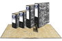 Unisystem Archivador Novoclas 65mm Folio Negro