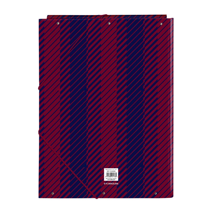 Safta Carpeta Folio 3 Solapas F.C. Barcelona 26x33,5x2,5 cm Safta Carpeta Folio 3 Solapas F.C. Barcelona 26x33,5x2,5 cm