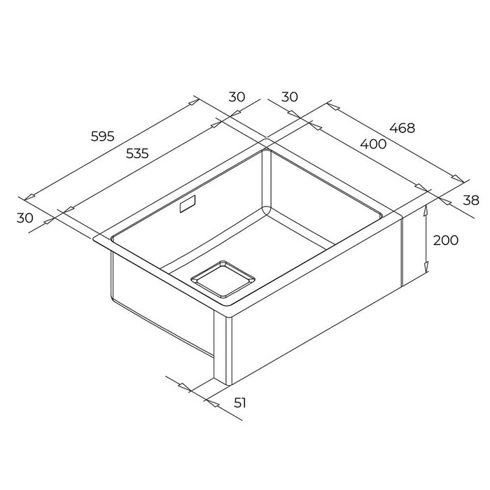 Fregadero de Un Seno Teka American Pro 60 M-XP 1B Acero Fregadero de Un Seno Teka American Pro 60 M-XP 1B Acero