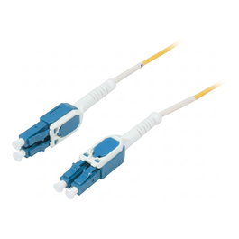Synergy21 Patchcord de fibra óptica LC-LC, 1,0m, OS2, Uniboot