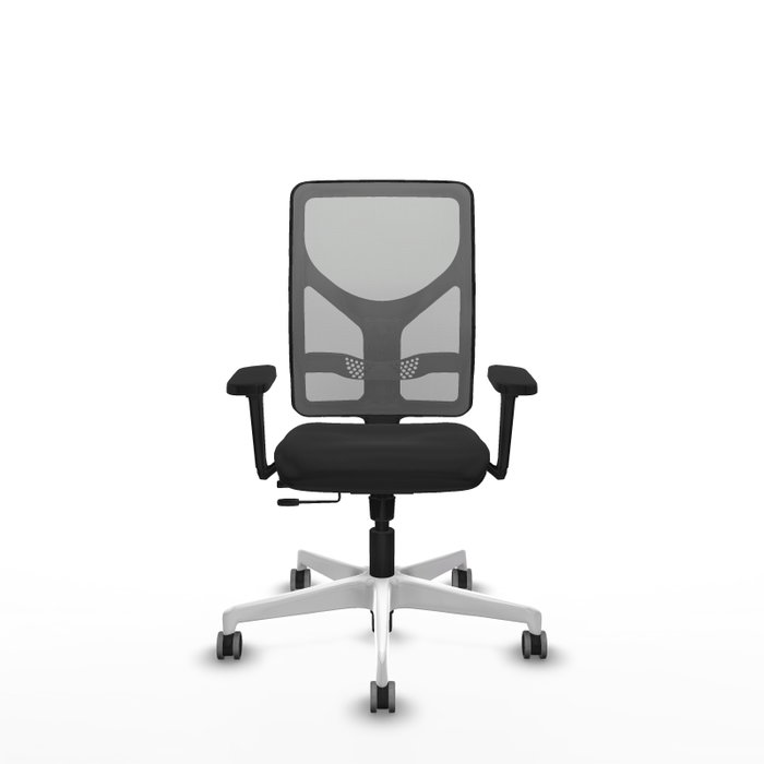 PIQUERAS Y CRESPO Silla de oficina Motilla con mecanismo Sincro/Traslack, brazos 3D y malla gris PIQUERAS Y CRESPO Silla de oficina Motilla con mecanismo Sincro/Traslack, brazos 3D y malla gris