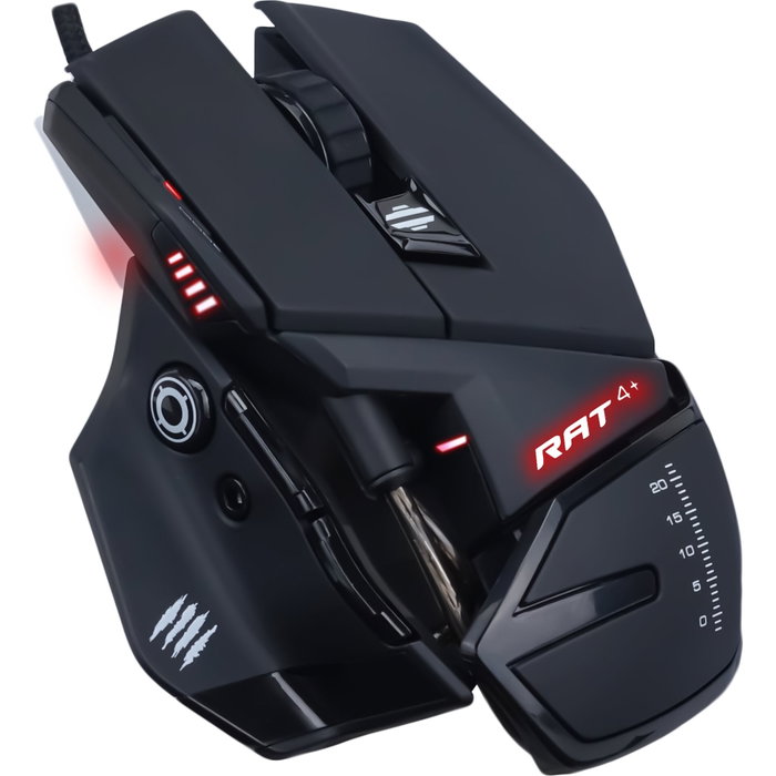 MadCatz R.A.T. 4+ Black Optical Gaming Mouse MadCatz R.A.T. 4+ Black Optical Gaming Mouse