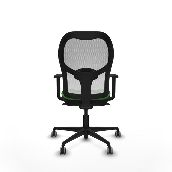 PIQUERAS Y CRESPO Silla de oficina Jorquera Verde y Blanco