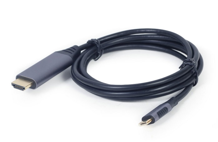 Gembird Cable Adaptador USB Tipo C a HDMI 1,8m Gris Espacial