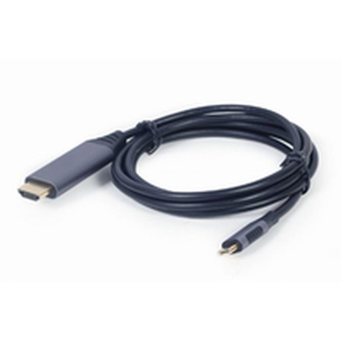 Gembird Cable Adaptador USB Tipo C a HDMI 1,8m Gris Espacial