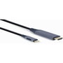 Gembird Cable Adaptador USB Tipo C a HDMI 1,8m Gris Espacial