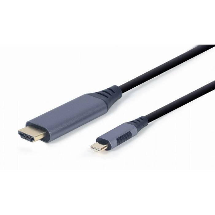 Gembird Cable Adaptador USB Tipo C a HDMI 1,8m Gris Espacial