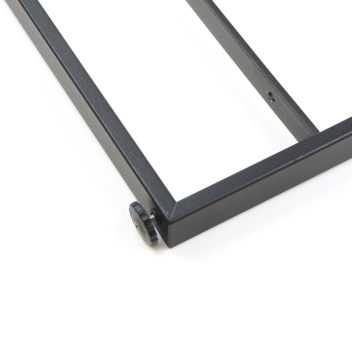 Emuca Juego de estructuras para estantería Lader, altura 1790mm, Acero, Pintado negro Emuca Juego de estructuras para estantería Lader, altura 1790mm, Acero, Pintado negro
