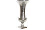 DKD Home Decor Jarrón Plateado Aluminio Moderno 24 x 49 x 24 cm