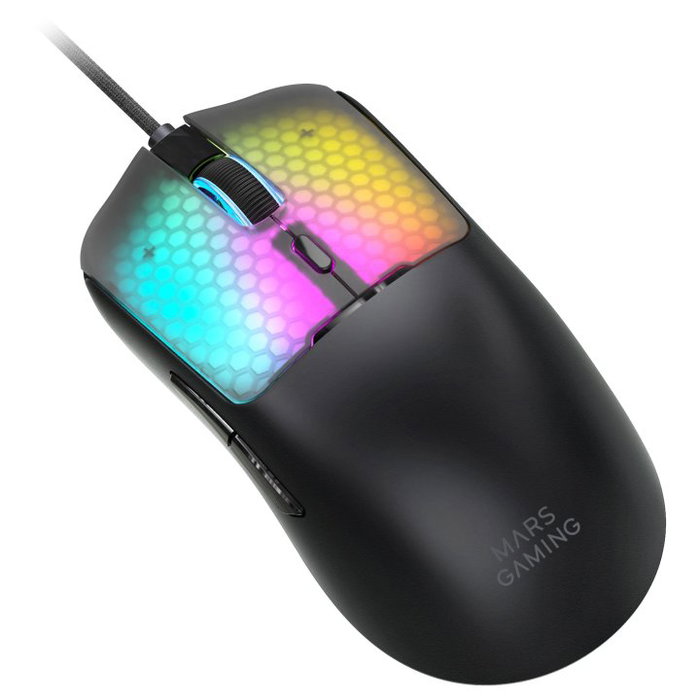 Mars Gaming MM-Viper Ratón Gaming Ultraligero RGB Mars Gaming MM-Viper Ratón Gaming Ultraligero RGB