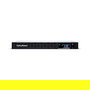 CyberPower CP1000EIPFCRM1U UPS SAI Rack 1U, 1000VA/600W, Onda Sinusoidal Pura, Interactivo, PFC Activo, 6 Tomas C13, LCD, para Servidor