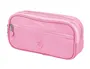 Antartik Fusion Flex Estuche Portatodo 3 Cremalleras Rosa Compañero Mochila 100x60x220 mm