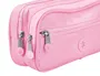 Antartik Fusion Flex Estuche Portatodo 3 Cremalleras Rosa Compañero Mochila 100x60x220 mm