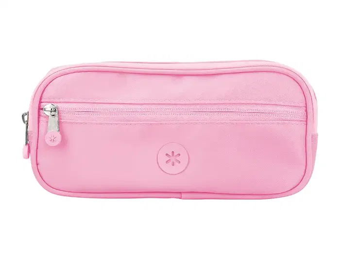 Antartik Fusion Flex Estuche Portatodo 3 Cremalleras Rosa Compañero Mochila 100x60x220 mm Antartik Fusion Flex Estuche Portatodo 3 Cremalleras Rosa Compañero Mochila 100x60x220 mm