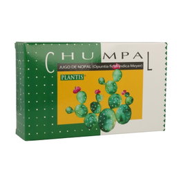 Plantis Chumpal Jugo de Nopal 20amp. Regenerador Hepático Artesanía Agrícola