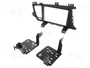 METRA Bastidor de montaje de radio 2 DIN para Kia Optima 2011-2013, negro mate