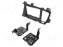 METRA Bastidor de montaje de radio 2 DIN para Kia Optima 2011-2013, negro mate