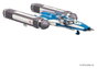 Jazwares Star Wars Vehículo Mediano BTL-B Y-wing Starfighter con Clone Captain Rex 13 cm