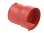AUER SIGNAL ES1 Señalizador acústico rojo 24VDC 106dB