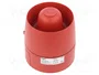 AUER SIGNAL ES1 Señalizador acústico rojo 24VDC 106dB