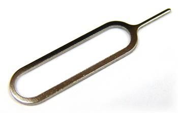 CoreParts iPhone /iPad SIM Card Pin, Metal, Metallic CoreParts iPhone /iPad SIM Card Pin, Metal, Metallic