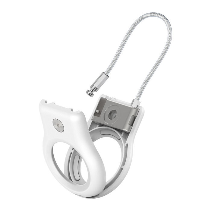 Belkin MSC009btWH Funda Protectora para Apple AirTag, Resistente a Rayones, Color Blanco, 1 Pieza