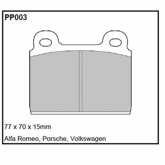 Pastillas de freno Black Diamond BDPP003