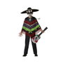 Disfraz de Esqueleto con Poncho Musical para Niño 7-9 Años