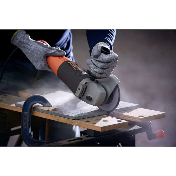 Black+decker KG1202K Amoladora angular 12,5 cm 11000 RPM 1200 W Black+decker KG1202K Amoladora angular 12,5 cm 11000 RPM 1200 W