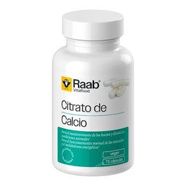 RAAB VITALFOOD Calcio Citrato 75 cápsulas