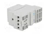 F&F Contactor 4-polar de instalación 25A 24VAC NC + 3NA IP20
