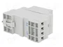 F&F Contactor 4-polar de instalación 25A 24VAC NC + 3NA IP20